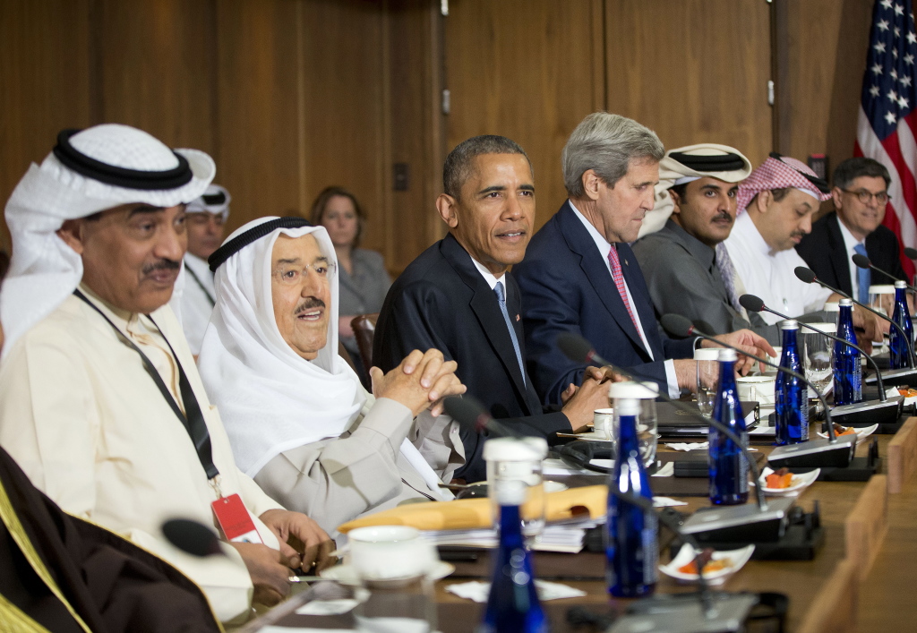 Barack Obama, Sheikh Sabah Al-Ahmad Al-Sabah, John Kerry