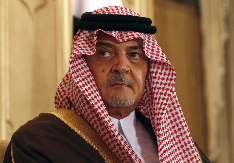 Saudi Minister of Foreign Affairs Prince Saud al-Faisal bin Abdulaziz al-Saud listens to questions during a news conference in Islamabad