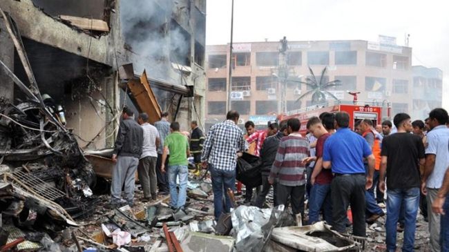 انفجار در شهر مرزی ترکیه -persian herald